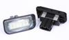 LED-Kennzeichenbeleuchtung Mercedes: C-Klasse W203 Limousine, SL-Klasse R230, CLK-Klasse A209 / C209
