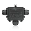 Wasserdichte Kabelabzweigdose IP68 3-polig | Elektrische Verbindung 450 V 24 A für Kabel 3–14 mm | M686-T
