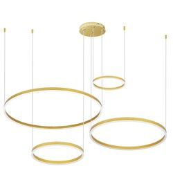 Mehrfachfunktionale moderne Pendelleuchte | LED | Gold | RLK-C04-157W-G