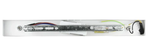 Moderne rechteckige Pendelleuchte | Fernbedienung | LED | weiß | SX41-120CM-48W-W