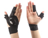 Handschuh mit zwei LED-Dioden | 2x CR2016 | W28