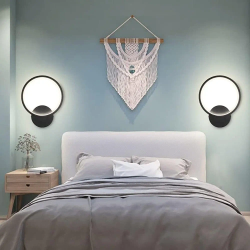 LED-Wandleuchte rund | 14 W | Metall | YG-W005-B