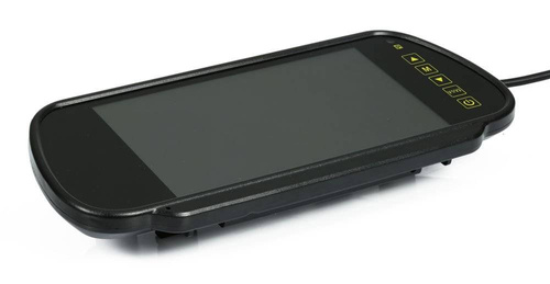 Monitor 7" im Rückspiegel PZ707 mit TFT LCD Fernbedienung 12V | PZ707