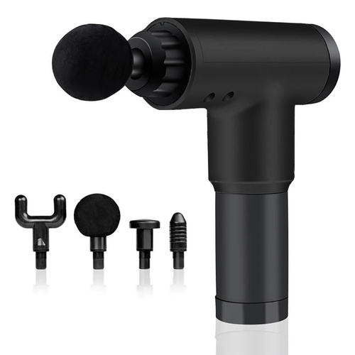 Massagepistole | 4 Aufsätze, 6 Modi, 2.000 mAh | KH-350