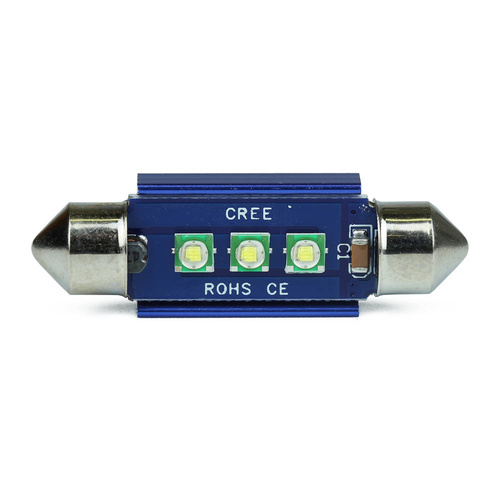 C5W 36/39/41mm 3x CREE LED Auto Glühbirne | KFZ Beleuchtung