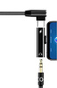 Adapter Type-C - Type-C + Jack | Audio-Adapter für Telefon | UA-006