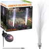 LED-Gartenleuchte Solarblume | 90 cm, 600 mAh | kaltweiß | FLD-45-WHITE