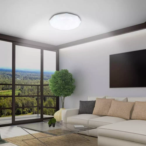 LED-Deckenleuchte | Sternenfunkel-Effekt | 2200 lm 24W | RLB-C24W-B