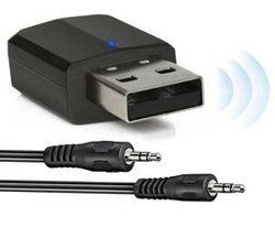 2-in-1 Audioempfänger und -sender | Bluetooth 5.0 Transmitter-Adapter 2-in-1 | AUX-03