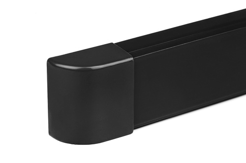 Kabelkanal zur Kabelabdeckung | 2 m, 40x20 mm, selbstklebendes 3M-Band | schwarz | ZXC-20-2M