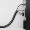 Kabelkanal, Kabel- und Leitungsorganizer | 2,6 m | schwarz | CRG-002-2.6M