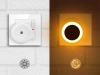Smartes LED-Nachtlicht mit Dämmerungssensor | Warmlicht-Kontakt-Nachtlicht | JL-510