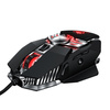 Gaming-Maus, kabelgebunden, optisch, USB | LED RGB-Beleuchtung | 6400DPI, 7 Tasten, Gewichte | V10
