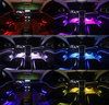 12V Auto LED Innenbeleuchtung, 6M LED 5050 RGB Ambientebeleuchtung Atmosphäre Neon Lichtleiste Light, wasserdichte LED Licht Strip Streifen mit APP | 4 in 1
