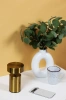 Kabellose Tischlampe | Berührungsempfindliche Nachtlichtlampe mit einstellbarer Lichtfarbe | Pilz-USB-Lampe | HJA29-GOLD