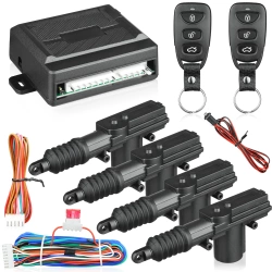 Zentralverriegelungsset | 2 Fernbedienungen, Master- und Slave-Stellmotoren | AL103M