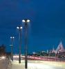 Straßenlaterne, Solar-LED-UFO-Lampe | 300W, 8Ah, IP65, 240 LED SMD5730 | großer 6V/13W Solarpanel | Fernbedienung | LDT-B240