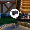 LED-Gartenleuchte Set | 4 Stück, solarbetrieben, zur Montage an Treppen, Zaun oder Geländer | BS-113