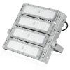 Professionelle 200W LED-Halogenlampe | Starkes Licht für Sporthallen, Fabriken, Zuhause | Aluminiumlampe | Fluter mit verstellbarem Griff | TMN-200W-SILVER