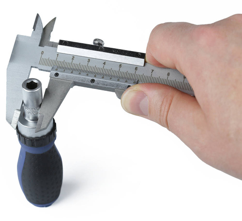 Analoger Messschieber mit Nonius | 0 - 150 mm +/- 0,02 mm | TR04