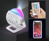 Sternenprojektor | RGB-Nachtlicht mit eingebautem Lautsprecher | XTY01-WEISS