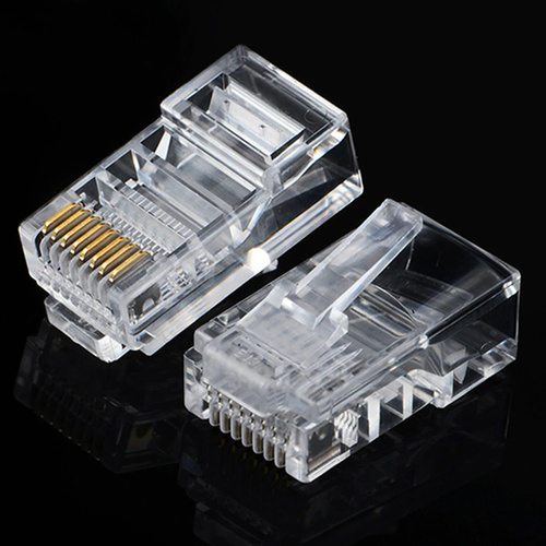 Set 100x Stecker RJ-45 8P8C für Netzwerkkabel | XL-510-100