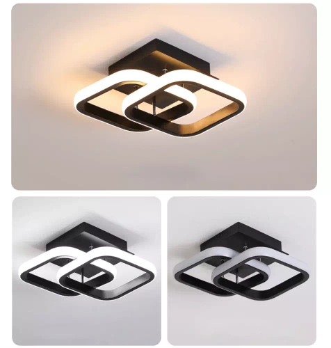 Moderne Deckenleuchte | Plafond | LED | RLS-N16W-B