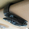 Brillenhalter für Auto Sonnenblende, Sonnenbrillen Brillen mit Kartenkarten Clip