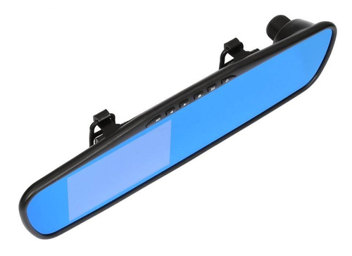 4.3 Zoll TFT LCD Rückspiegel Dashcam mit Rückfahrkamera Eingang | Loop-Aufnahme und G-Sensor, Parküberwachung, Full HD