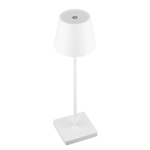 Tischlampe mit integriertem Akku | Berührungsempfindliche Nachttischlampe | HJA18-WEISS