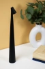 Tischlampe 43cm | Kabellose Nachtlampe mit integriertem Akku | Lampe mit Touch-Steuerung | HMS-455-SCHWARZ