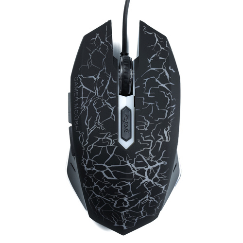 Gaming-Maus, kabelgebunden, optisch, USB | LED RGB-Beleuchtung | 1200-4000 DPI, 6 Tasten | PC-M3