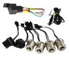 DRL 2-in-1 mit Blinker | Glühbirnen 24 SMD 3020 | LED-Tagfahrlichter | AUTOMAT | F2-24SMD