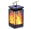 LED-Gartenleuchte Solar Tischfackel Laterne | 17 cm 600 mAh Flammeneffekt | SMF-12LED