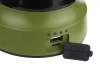 LED Campinglaterne im Retro-Stil mit Powerbank-Funktion | Stufenlose Helligkeits- und Farbregelung | 3000mAh, 20-260lm, 5-120h, IPX6 | Grün | MY-880