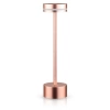 LED-Tischlampe | Moderne Nachttischlampe mit eingebautem Akku | ATL08-COPPER