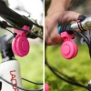 TWB-105-P | Elektrische Fahrradklingel USB 120 dB | Türklingel mit eingebautem Akku | 4 Klangmodi