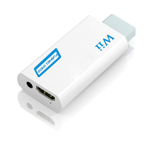 Adapter Nintendo Wii zu HDMI + Mini-Klinkenstecker 3,5 mm | HY-30