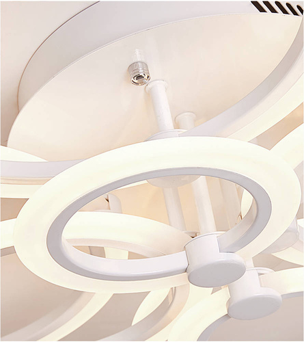 Mehrfachfunktionale moderne Pendelleuchte | LED | Weiß | RLG-C180W-W