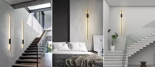 Moderne Wandleuchte, LED-Wandlampe | 15W, 100cm, 3000K, 2000lm | DH-90CM-15W