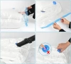 Vakuumbeutel zur Aufbewahrung von Kleidung und Bettwäsche | Aufbewahrungsset mit Pumpe | VCB-10in1-WHITE