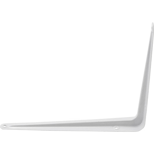 Regalhalterung | Stahlregalhalter | Set weißer Stützen | ZJ-2-SILVER