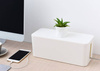 Kabelbox Organizer | Größe S | Aufbewahrungsbox für Steckdosenleisten und Kabel | CB-S