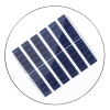 Straßenlaterne, Solar-LED-UFO-Lampe | 1000W, 12Ah, IP65, 672 LED SMD5730 | großer 6V/15W-Solarmodul | Fernbedienung | LDT-B840