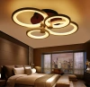 Moderne Deckenleuchte | LED-Deckenlampe | Schwarz | RLC-C48W-B