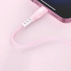 USB-Ladekabel | 3-in-1, mit drei Anschlüssen | pink | B2-3in1-pink