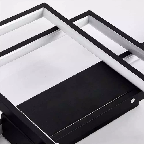 Moderne Deckenleuchte | LED-Deckenleuchte | Schwarz | XL-016-82W-B