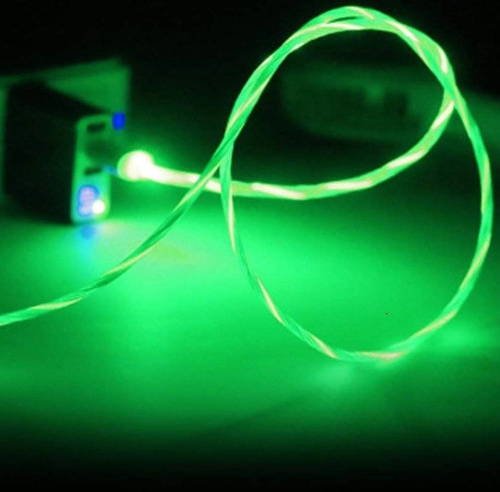 3-in-1 2M | Leuchtendes magnetisches Ladekabel für Telefon mit 3 Anschlüssen | AM67