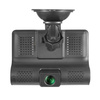 Video-Recorder, Autokamera | 3 Kameras - Vorderseite, Rückseite, Innenraum | FullHD 1296p | Bildschirm 4" | PZ-E9