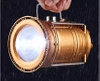 Solar Camping LED-Laterne, Reiselampe mit Powerbank-Funktion | Gold | HWL-001-EU